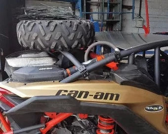 SUPORTE DE ESTEPE MODELO RETO UTV MAVERICK X3