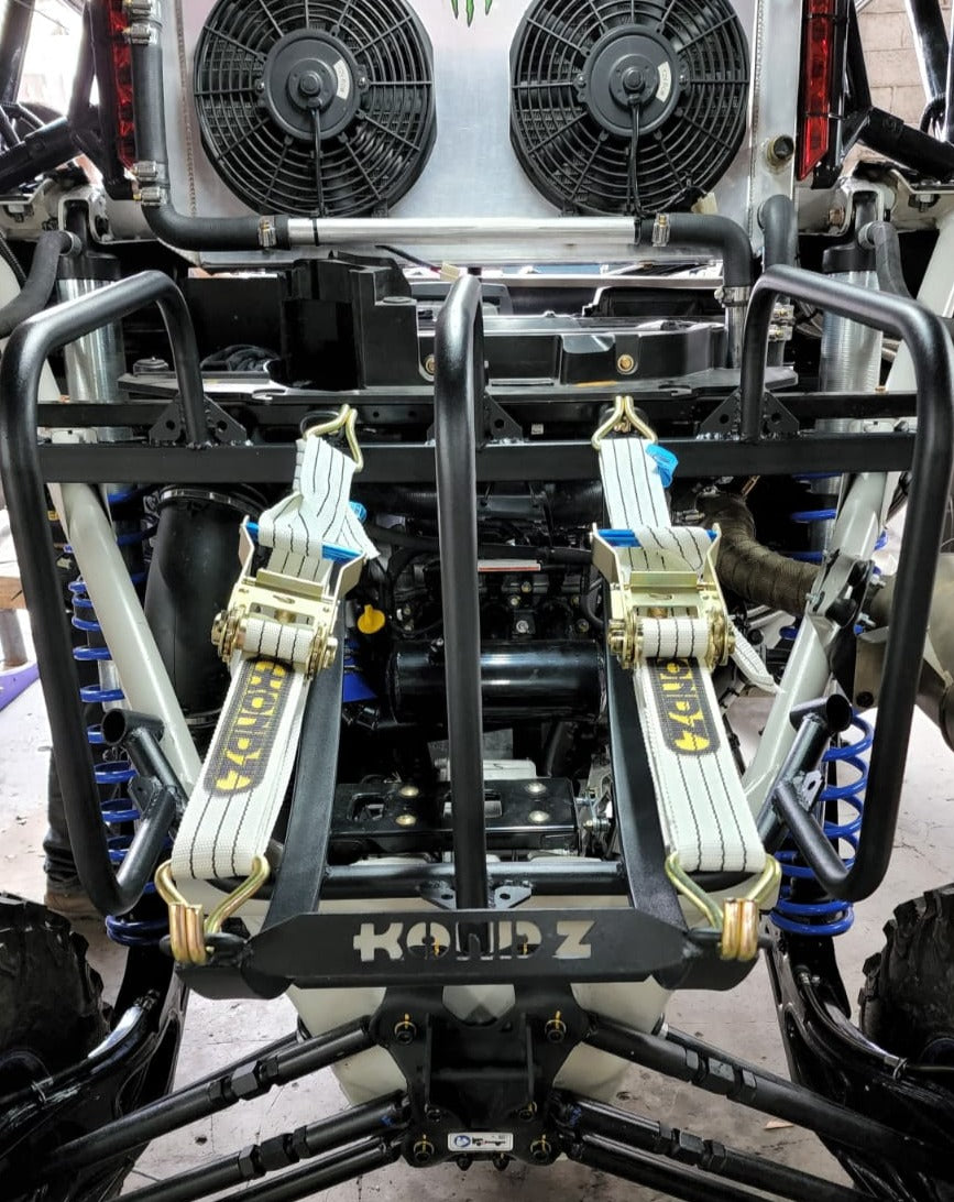 SUPORTE DE ESTEPE MODELO DUPLO (2 ESTEPES) UTV MAVERICK X3